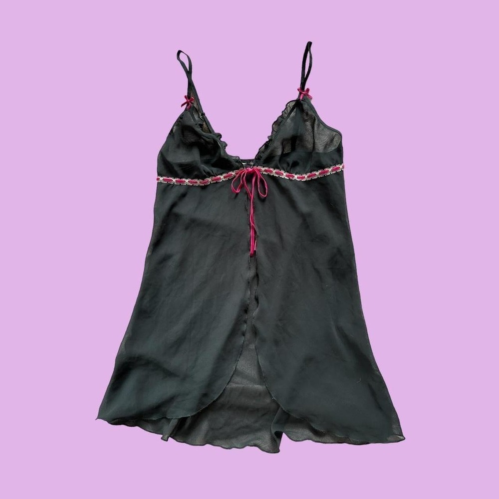 BABYDOLL SHEER LINGERIE TOP